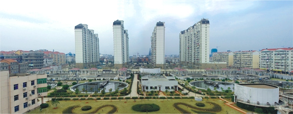 江西最大污水處理廠——南昌朝陽(yáng)污水處理廠二期工程（省、市優(yōu)良工程，獲滕王閣杯）